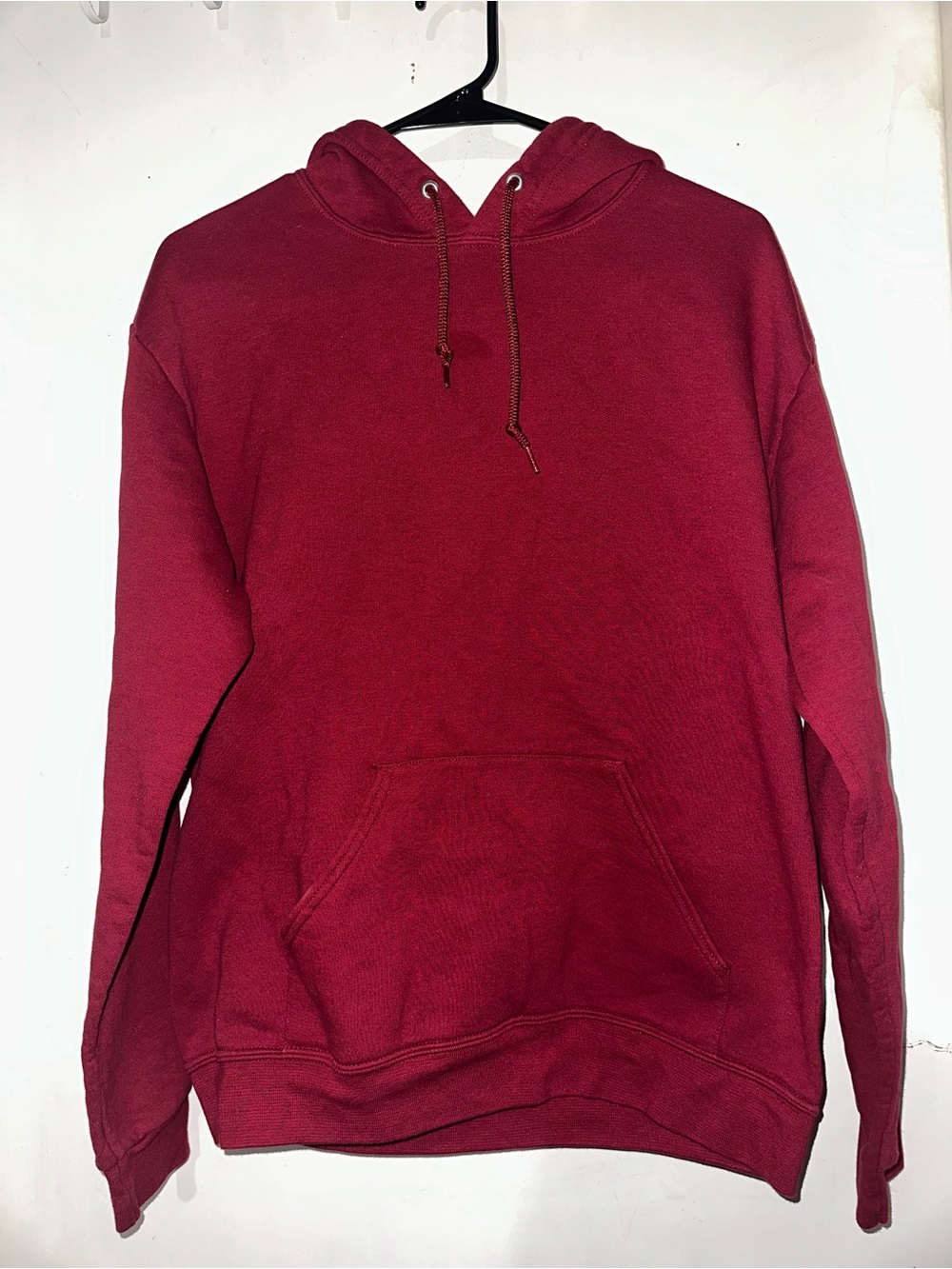Fruit of the Loom Maroon Pullover Hoodie